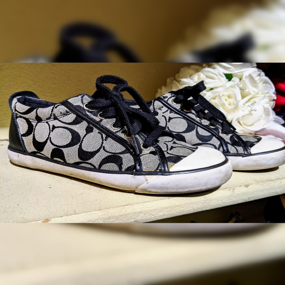 Coach tennis shoes